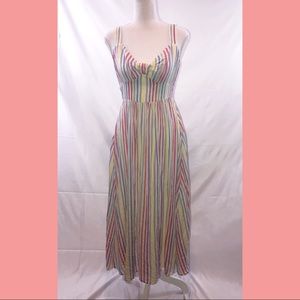 ⚡Forever 21 Ice scream Stripe Dress